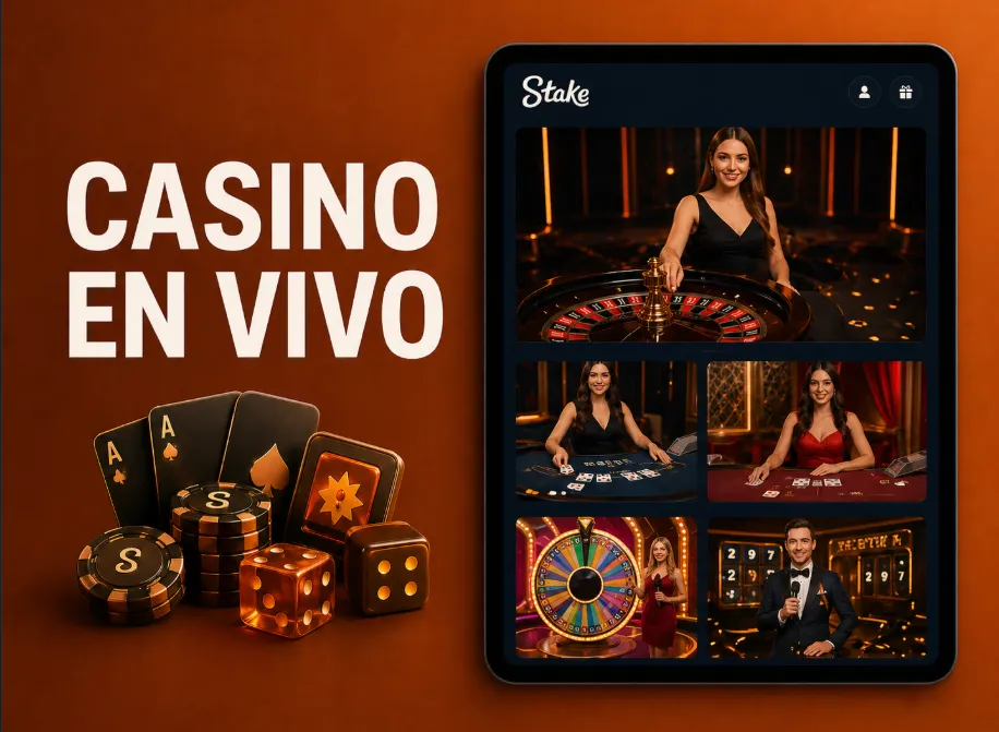 Casino en vivo en Stake