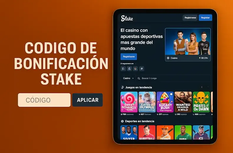 Código de bonificación Stake