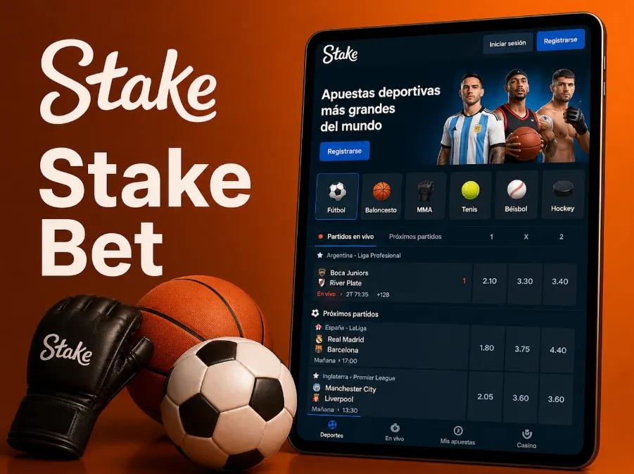 Stake Casa de Apuestas Argentina con Deportes y Cripto
