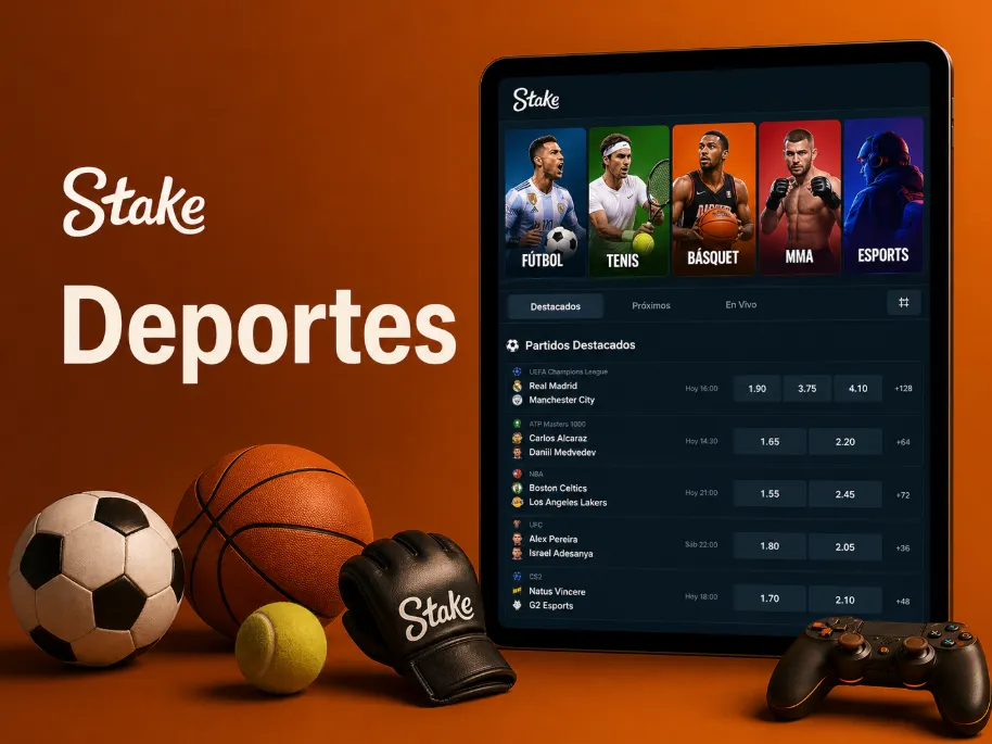 Deportes disponibles en Stake