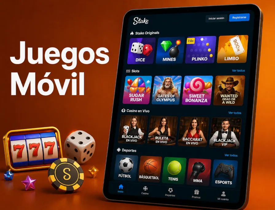 Juegos disponibles en móvil